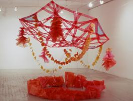 Whirlybird, installation by Leah Reynolds